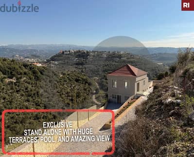 Mini villa - big terraces -unobstructed view-batroun town REF#RI117257