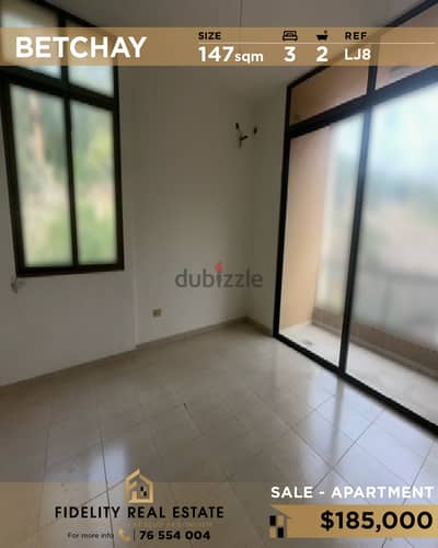 Apartment for sale in Betchay LJ8  للبيع في بطشاي