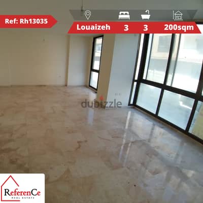 Apartment with terrace in Louaizeh شقة مع تراس في اللويزة