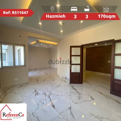 Renovated apartment in Hazmiyeh for sale شقة مجددة للبيع في الحازمية