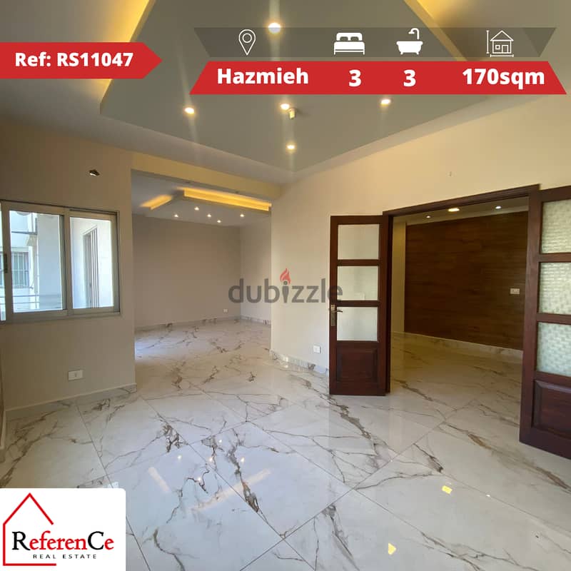 Renovated apartment in Hazmiyeh for sale شقة مجددة للبيع في الحازمية 0