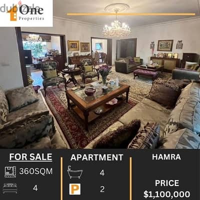 APARTMENT FOR SALE IN HAMRA