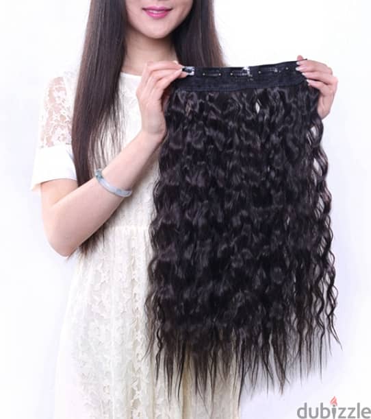 اكستنشن شعر طبيعي Human hair extension 8