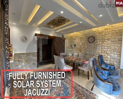 Fully furnished-Solar system-Jacuzzi - Aramoun /عرمون REF#MA117278