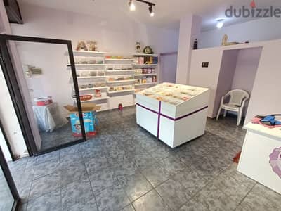 Shop for sale in zalka in good location fully renovated