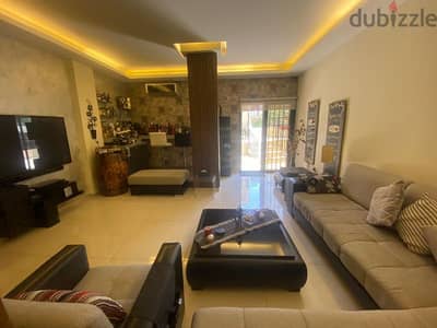 Apartment fully decorated with terrace for sale in Dekwaneh