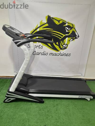 sports treadmill model top ten 2,5 hp automatic incline