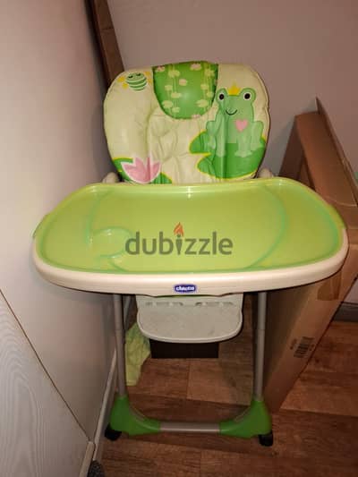 High Chair Chicco - Green - Frog Design