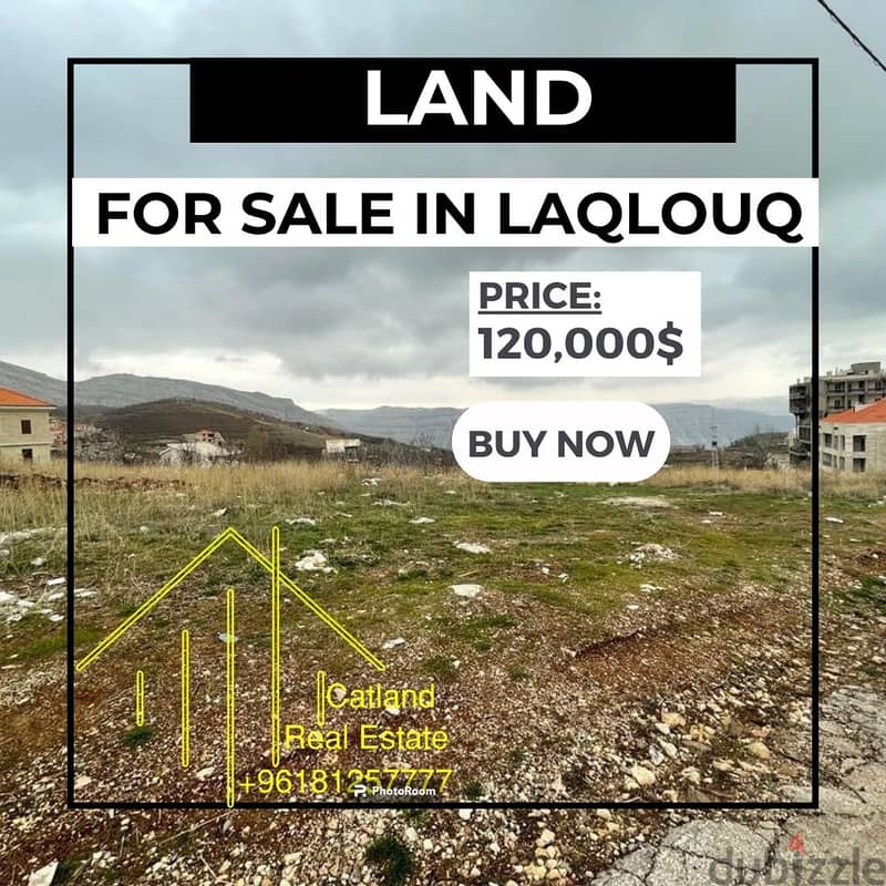 Land for sale in Laqlouq $120K 0