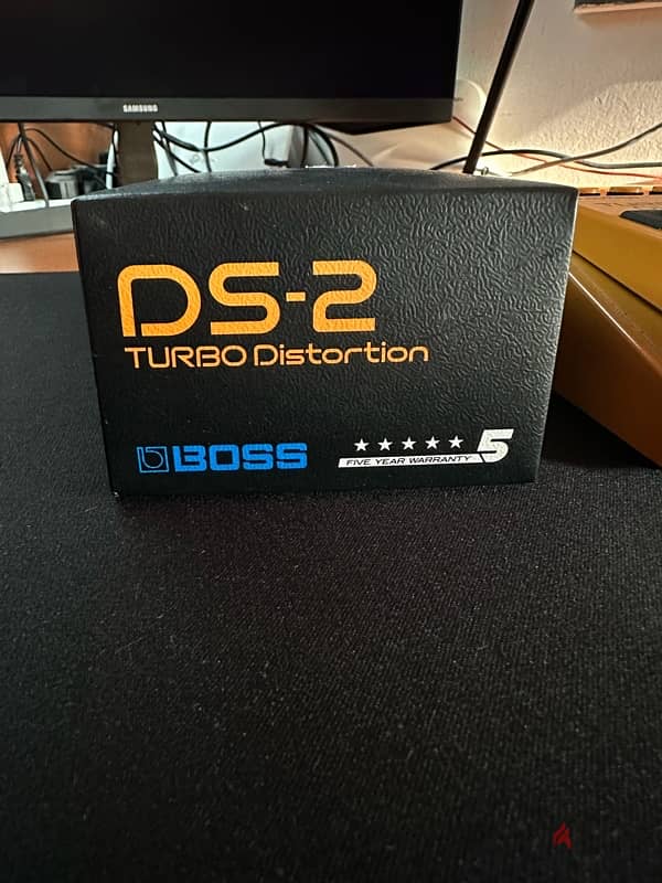 Boss DS2 Turbo Distortion Pedal 1