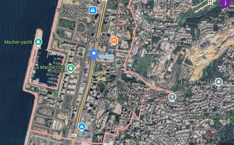 3780m2 Land+Sea View 4 sale Dbayeh -Zouk El Kharab | ارض للبيع في ضبية