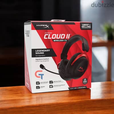 HyperX Cloud II gaming headphones - new sealed - special price