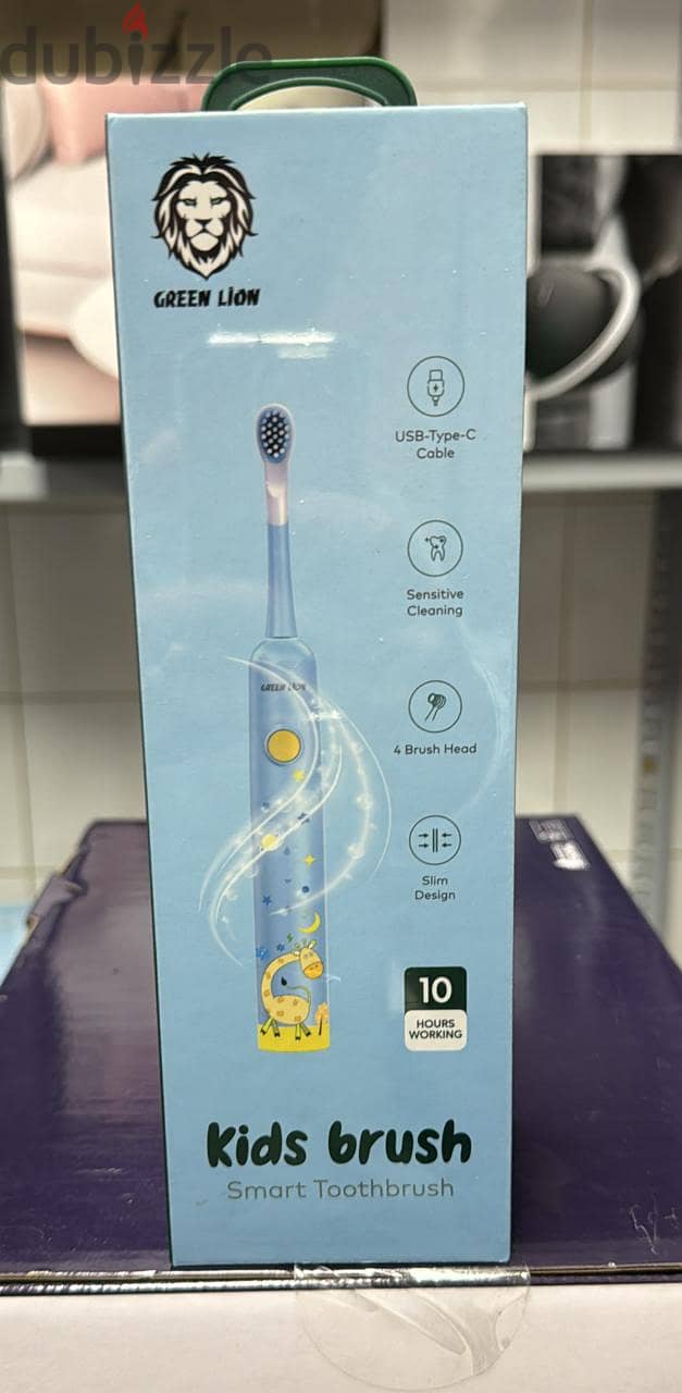 Green lion Kids Brush Smart Toothbrush great & good offer 0