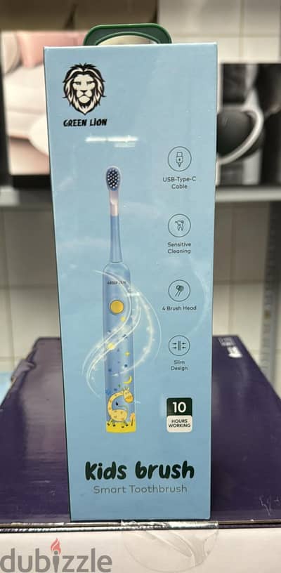 Green lion Kids Brush Smart Toothbrush