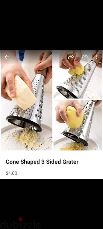 high quality cheese shredder 4$