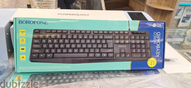 BOROFONE WIRED KEYBOARD BG9 original & new offer