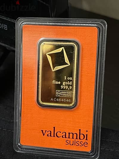 Valcambi Gold Ounse 46 46 46