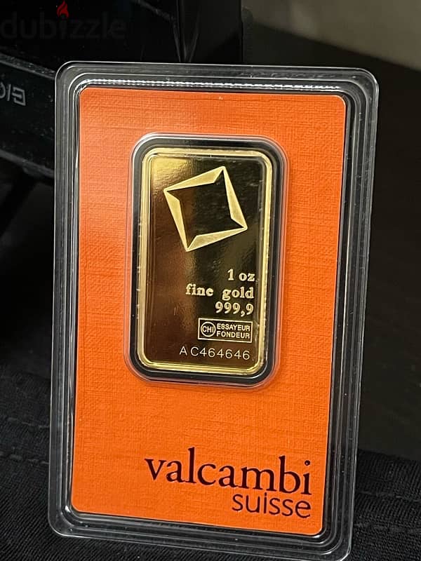 Valcambi Gold Ounse 46 46 46 0