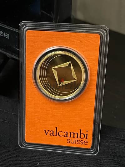 Valcambi Gold Ounse Special Edition Circle Type