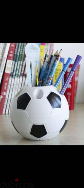 football shape stationery stand