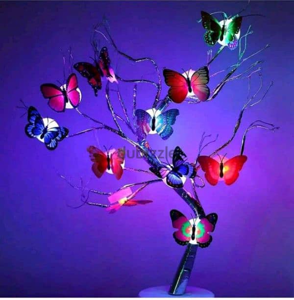 butterflies stickers lamps 1