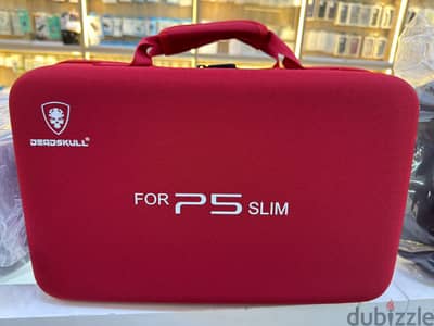 Deadskull bag for ps5 slim red great & original price