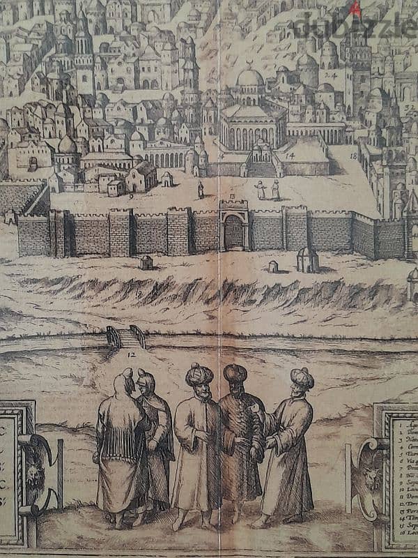 Jerusalem print Royal geographical society London 6