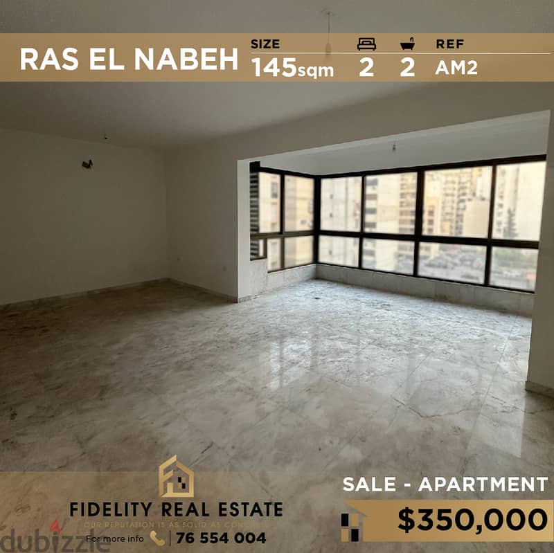 Apartment for sale in Ras El Nabeh AM2 شقة للبيع في رأس النبع 0