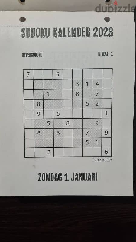 Sudoku dutchbook 2