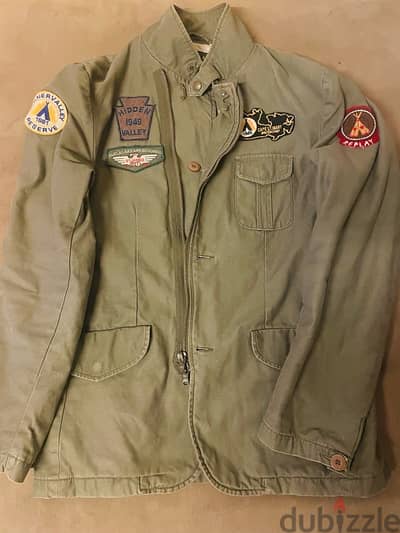 replay military jacket