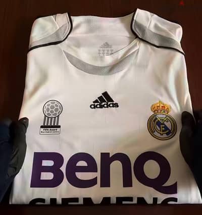 Real Madrid historian jersey 2003 for the legend beckham by siemens