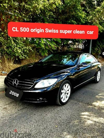 500 CL coupe model 2008 شبه جديدة