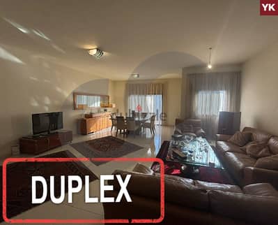 Spacious & Stylish Duplex for Sale In Mansourieh/منصوريه  REF#YK117300