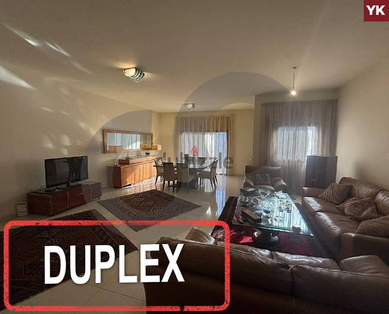 Spacious & Stylish Duplex for Sale In Mansourieh/منصوريه  REF#YK117300 0