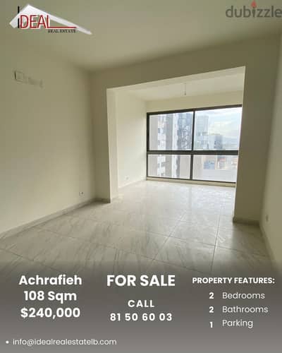 108SQM Apartment for sale in Achrafieh REF#AR11024