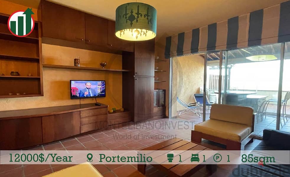 Furnished chalet for rent in portemilio!! 2