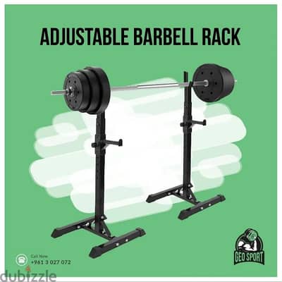 Adjustable Barbell Rack GEO sport معدات رياضية متنوعة