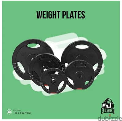 Weight Plates GEO sport معدات رياضية متنوعة