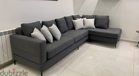 L shape sofa excellent condition