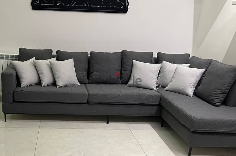 L shape sofa excellent condition 1