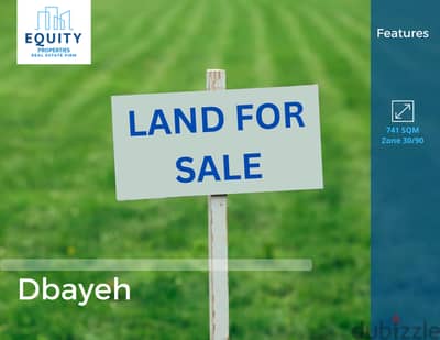 741 SQM Land Square Shape For Sale In Ain Alak #AO14062