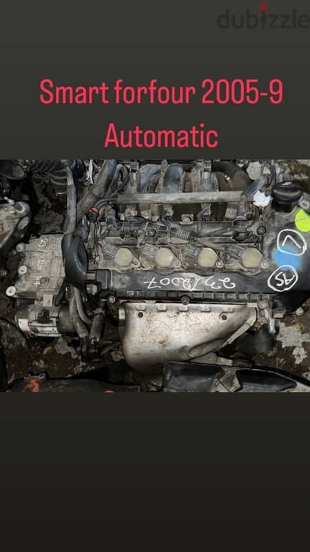 Smart fortwo forfour used original engines and parts 2