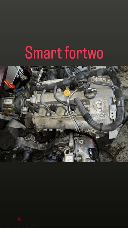 Smart fortwo forfour used original engines and parts 3