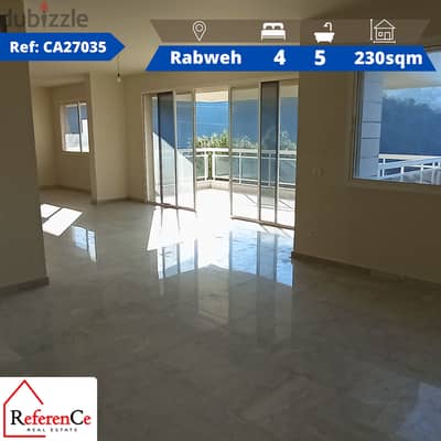 Apartment for rent in Rabweh شقة للايجار في الربوة