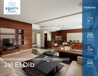 Furnished 235 SQM Apartment For Sale In Jal El Dibشقة للإيجار#FR141096