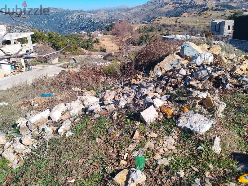 2603 Sqm | Land for sale in Wata el Joz | Mountain view 1