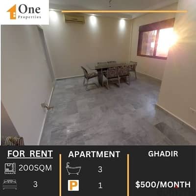 APAERTMENT FOR RENT IN GHADIR