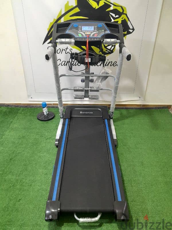 bonanza treadmill 2,5 hp motor full options 1