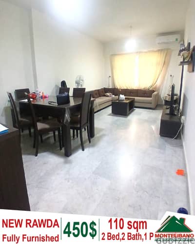 Fully furnished apartment for rent in New Rawda with city view !!!