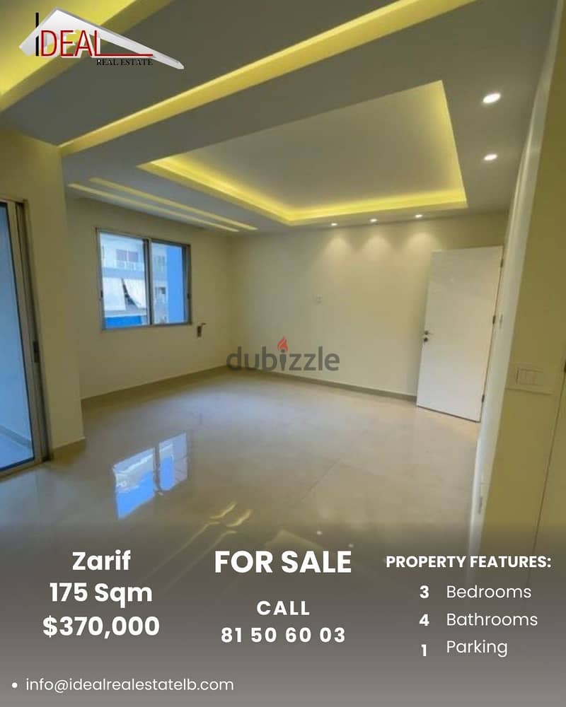 175SQM Apartment for sale in Zarif REF#AR11046 0